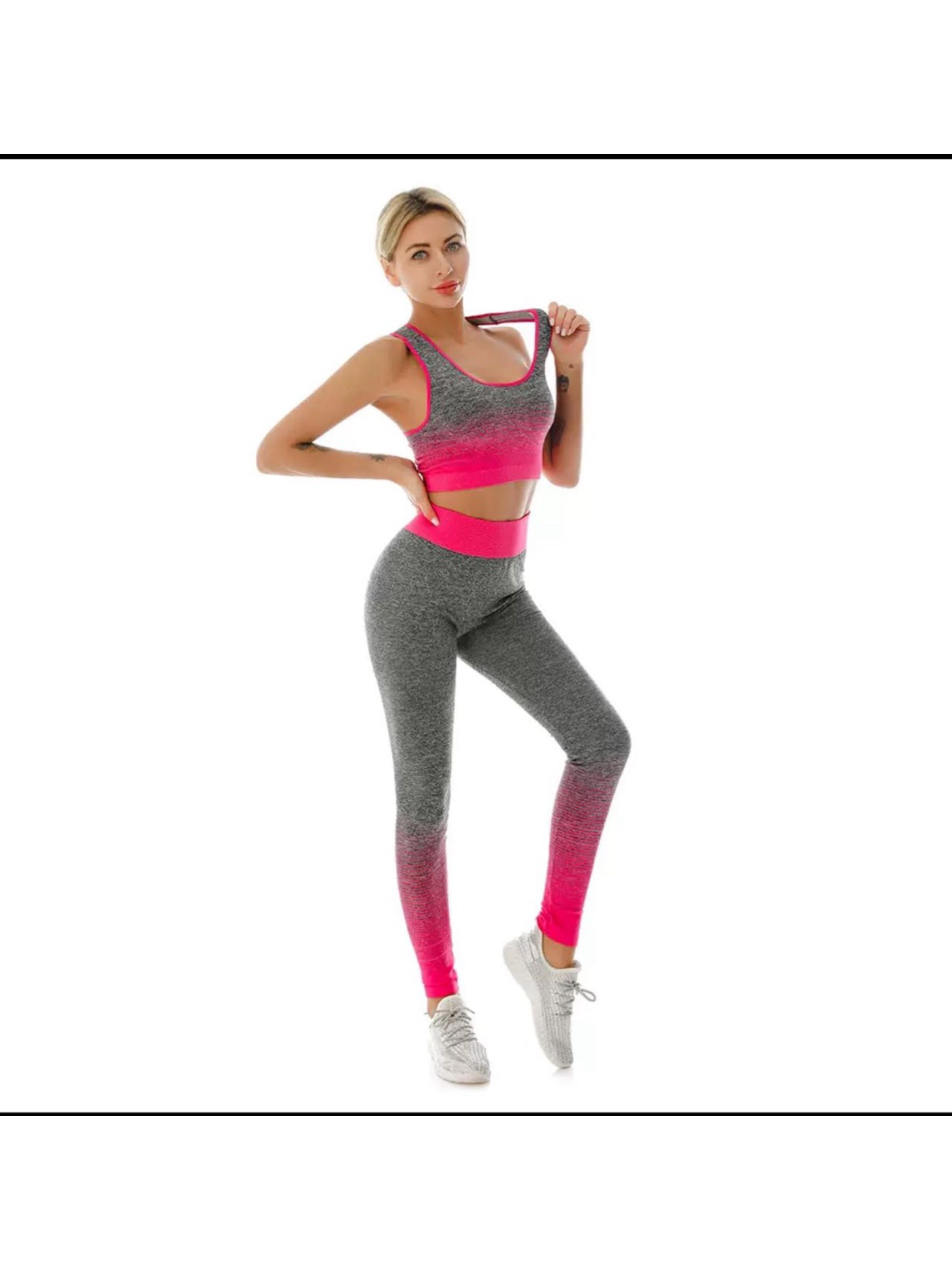 09 Miss Sporty (4 Sets) Mixing Color Womens Sports Yoga Outfit - Moisture-Wicking Bra & Butt-Lifting Shorts - Enhanced Support, Tummy Control, High Waist Design - Fashionable Activewear Set for Workouts