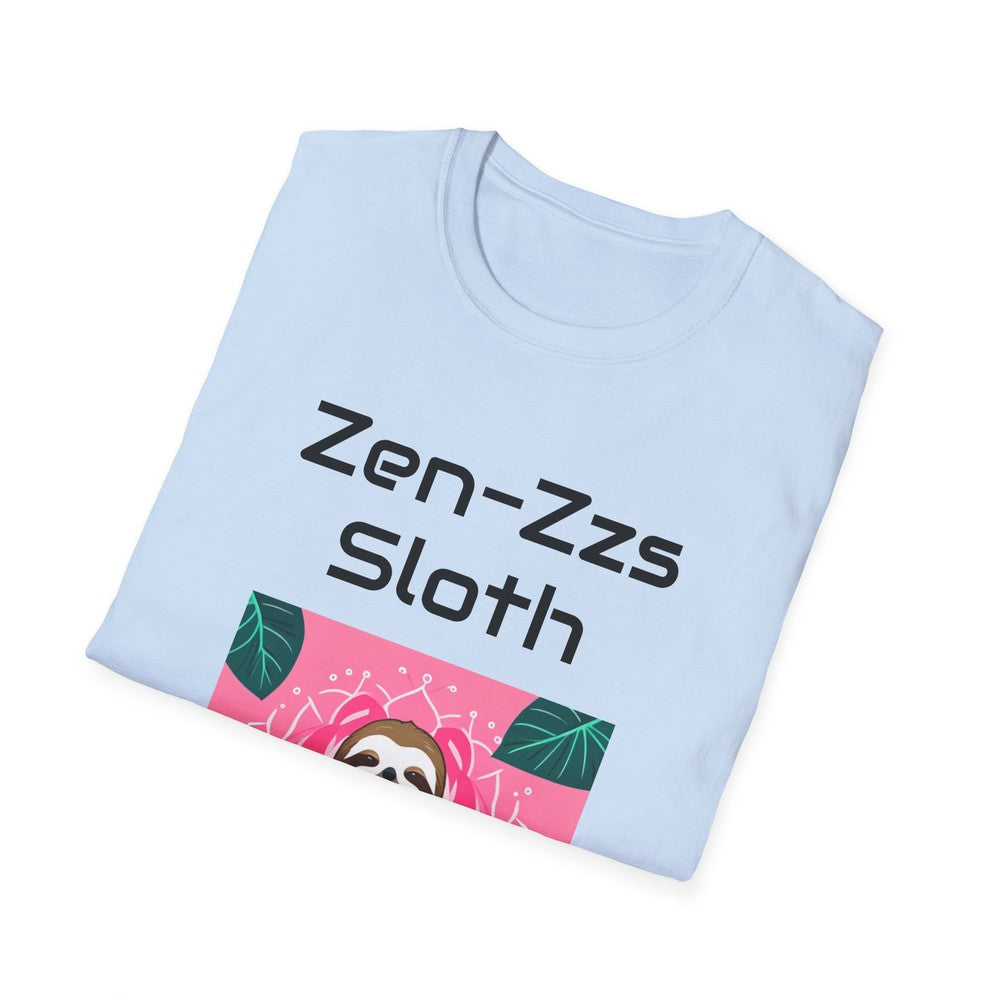 super comfy zen zzz sloth tee