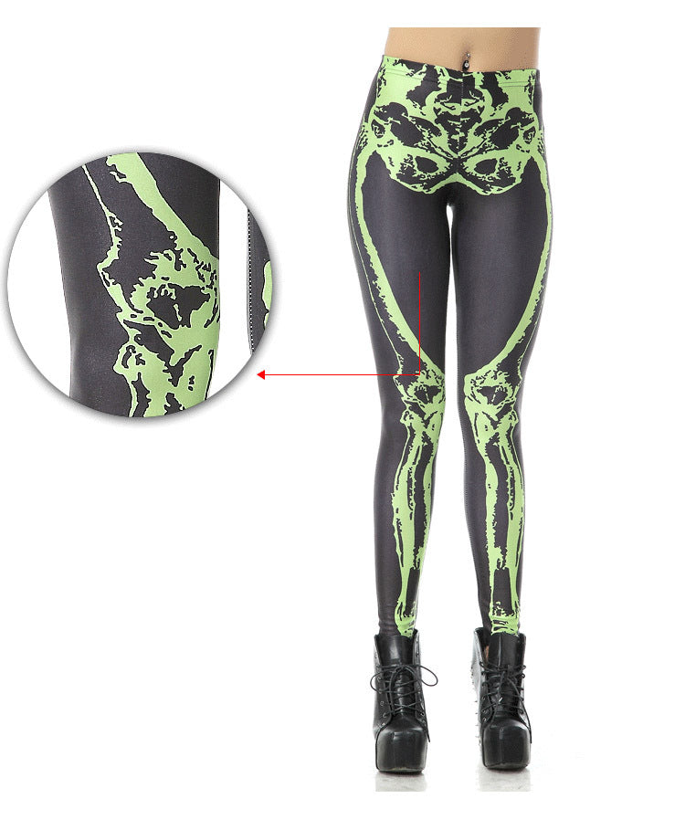 Printed women's leggings