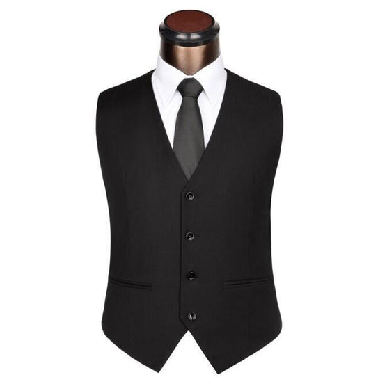 Slim suit vest men's British suit vest-Aria Doejay