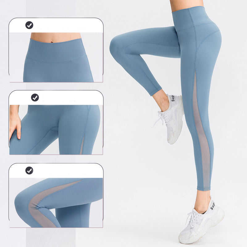 Butt Lifting Workout Leggings For Women Seamless High Waisted Yoga Pants-Aria Doejay