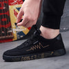 Men's canvas shoes sports casual men's shoes flat shoes men-Aria Doejay