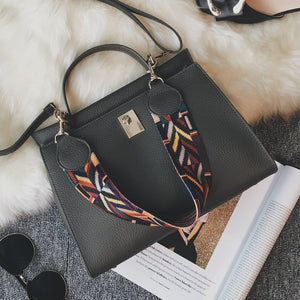 In The Spring Of New Handbag Korean Color Strap Shoulder Bag Handbag Shoulder Lock Casual Fashion