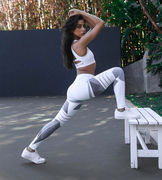 Reflective Sport Yoga Pants-Aria Doejay