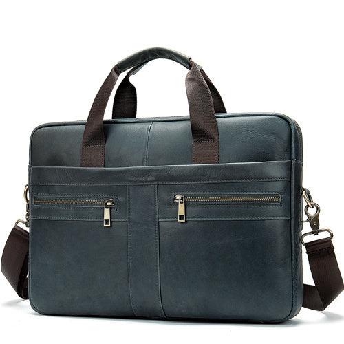 Men's leather briefcase