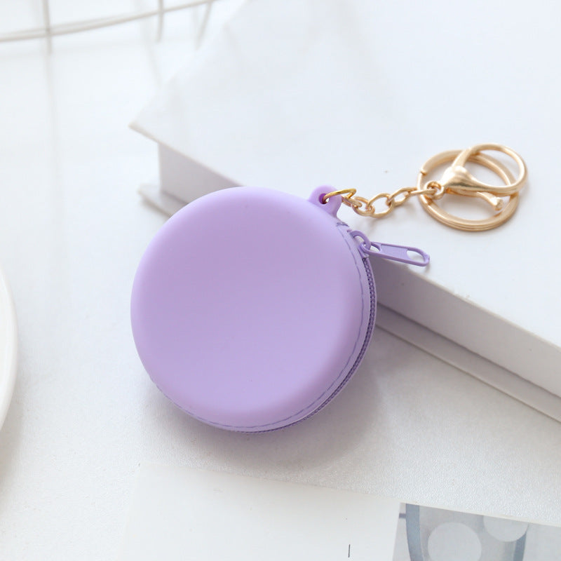 Cute Cartoon Round Silicone Coin Purse