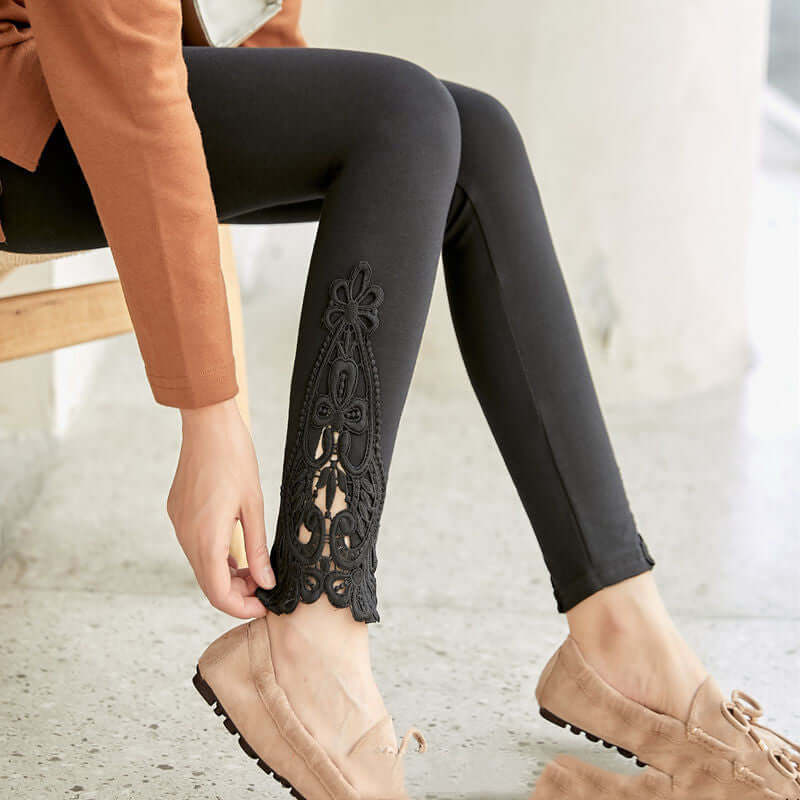 Women's cotton leggings-Aria Doejay