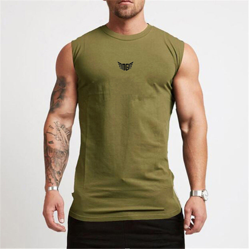 Fashion Men's Fitness Vest T-shirt-Aria Doejay