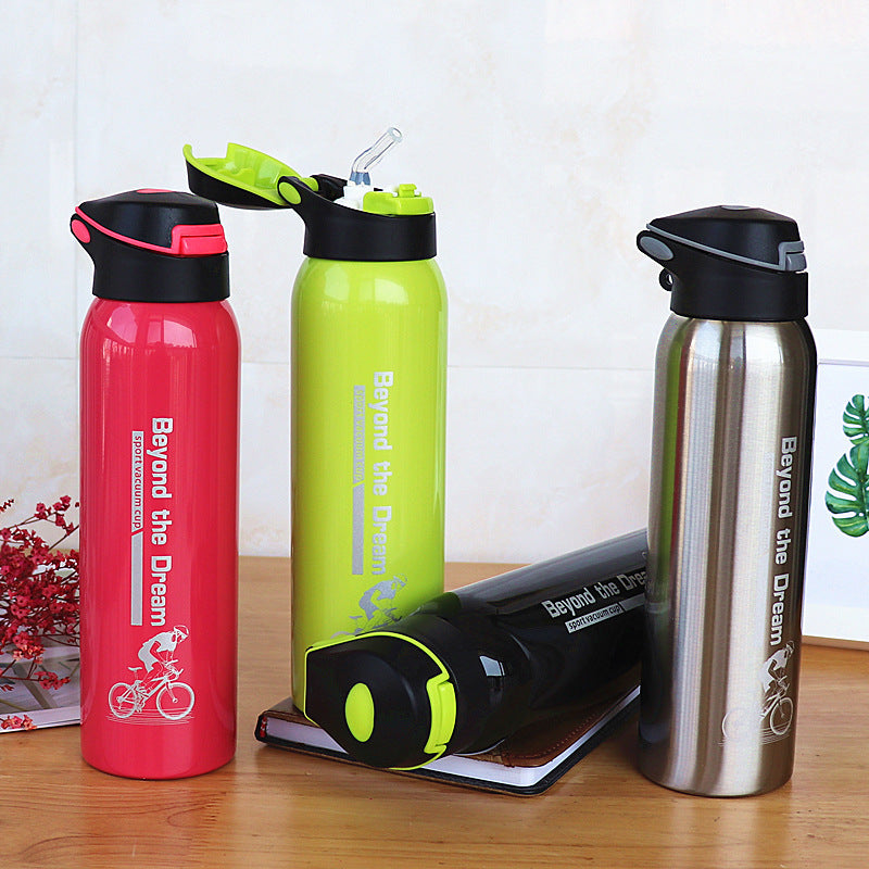 500ML Sport Thermos Water Bottle-Aria Doejay