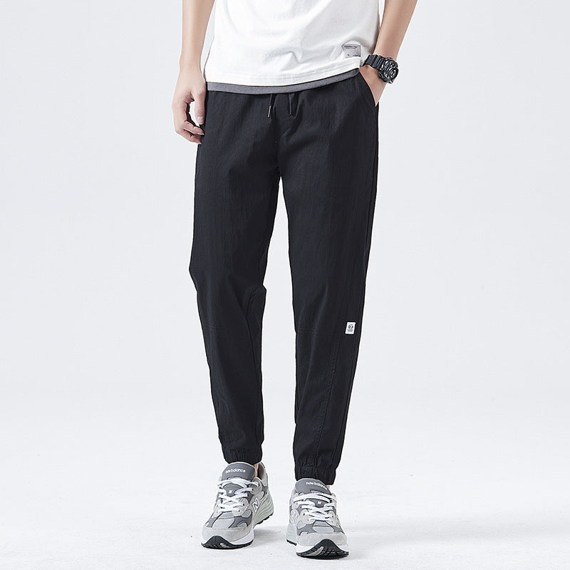 Men's Ankle Length Pants Loose Tappered Summer-Aria Doejay