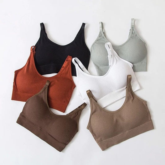 Thread seamless vest-Aria Doejay