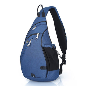 Multifunctional One-shoulder Messenger Men's Chest Bag