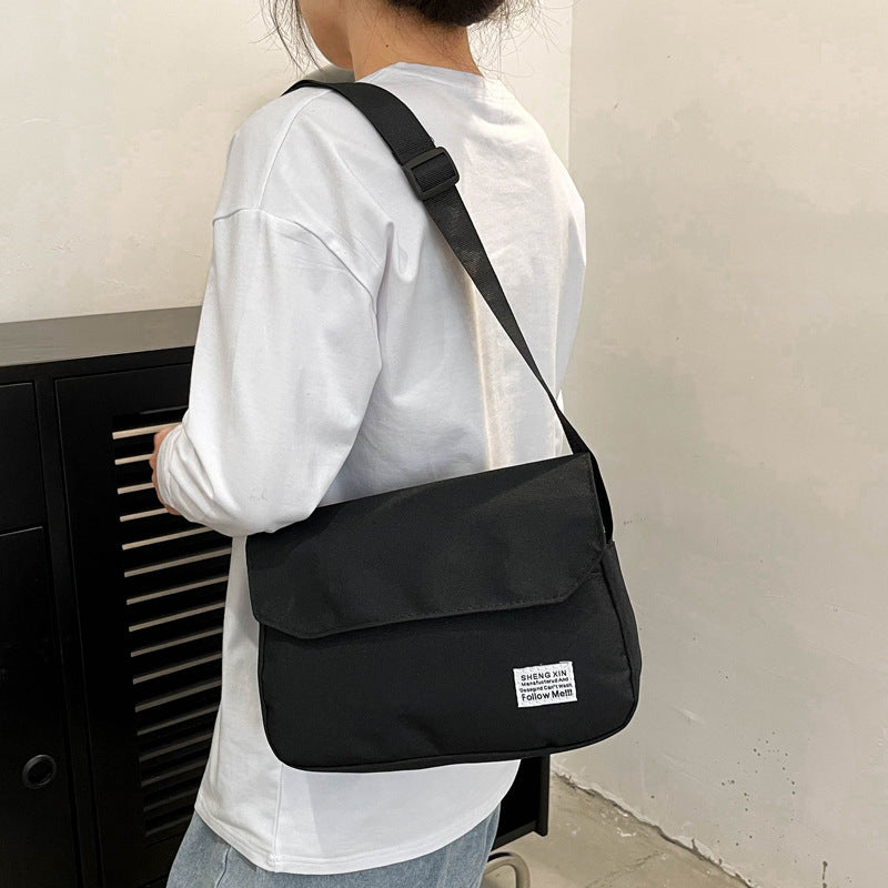 Ins Messenger Bags Women Men Crossbody Shoulder Bag Casual Couple Small Flap Bag-Aria Doejay