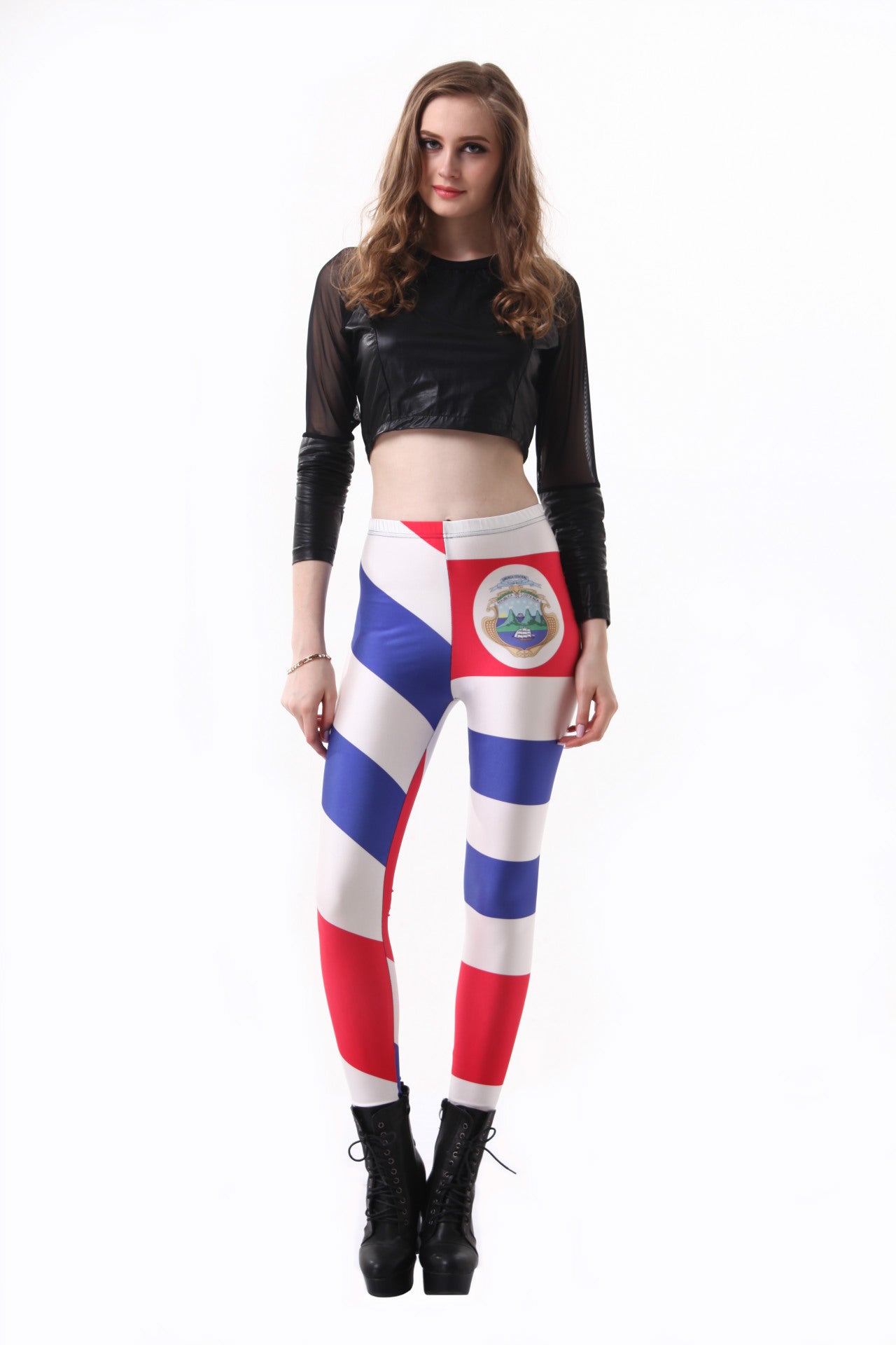 Thin Starry Sky Digital Printing Leggings