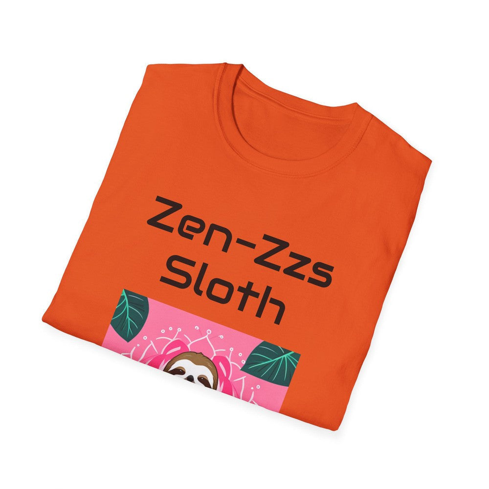 super comfy zen zzz sloth tee