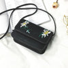 Fashion embroidery small package female new spring and summer leisure bag trend diagonal small bag chain