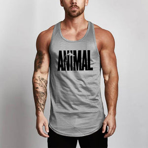 Fitness Men Shirt Slim Fit Vests Mesh Singlets Muscle Tops-Aria Doejay