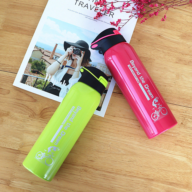 500ML Sport Thermos Water Bottle-Aria Doejay