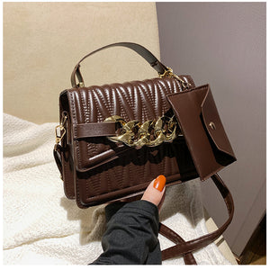 Chain Small Square Bag Fashionable Portable