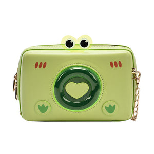 Creative Ins Web Celebrity Cute Little Frog Chain Box Bag