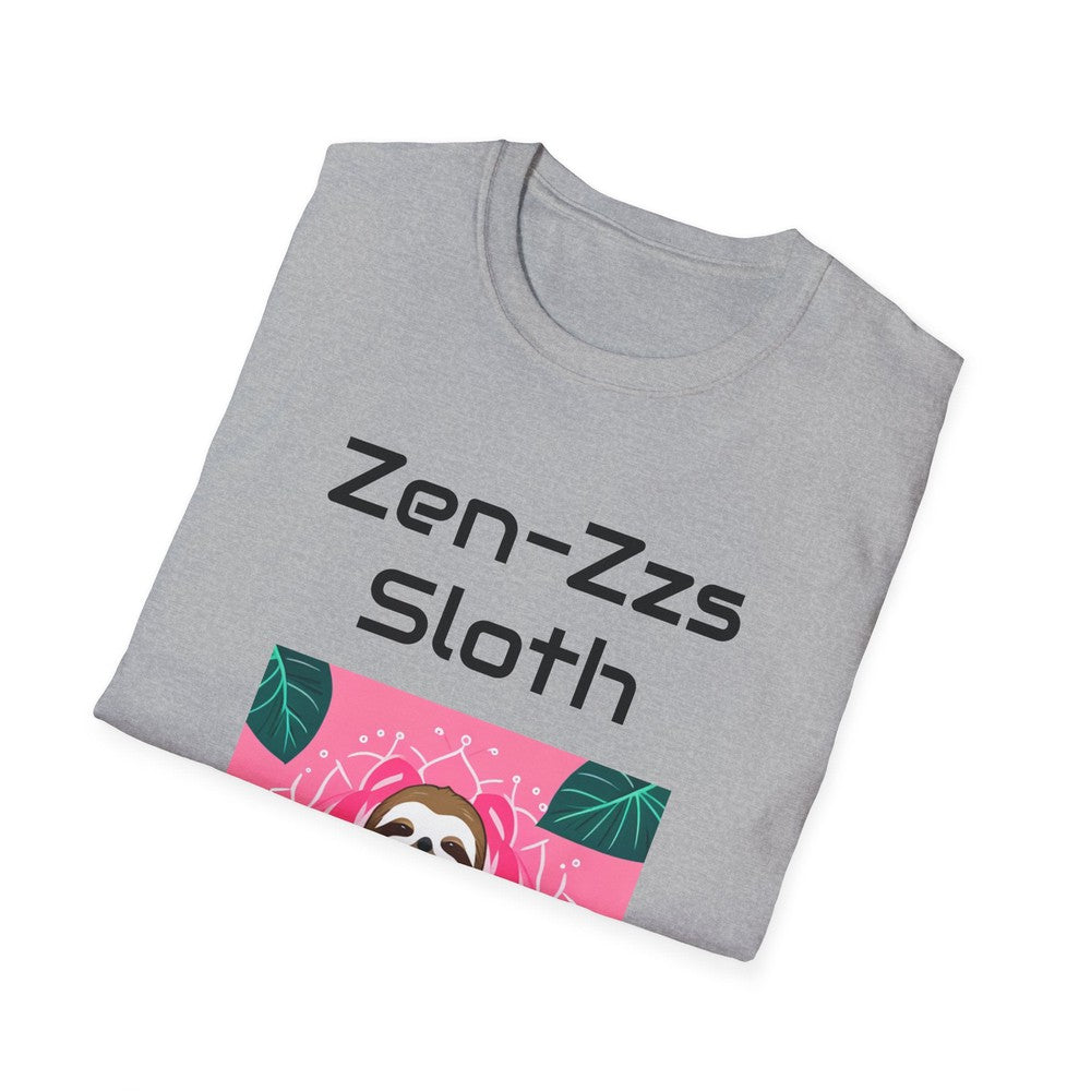 super comfy zen zzz sloth tee