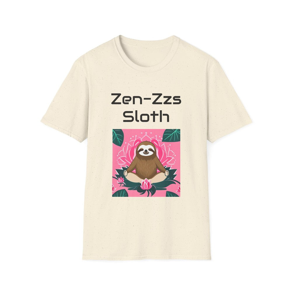 super comfy zen zzz sloth tee