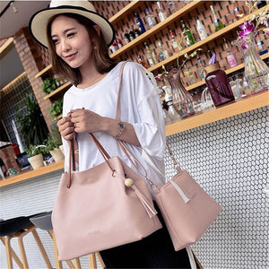 new wooden bucket bag - two piece suit bag fringed fashion handbag shoulder diagonal package wholesale