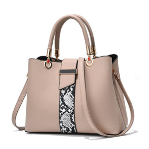 Fashion Snakeskin Pattern Bag Large Capacity Shoulder Bag