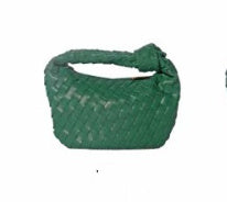 Woven Croissant Knotted Handbag Underarm Hand Bag-Aria Doejay