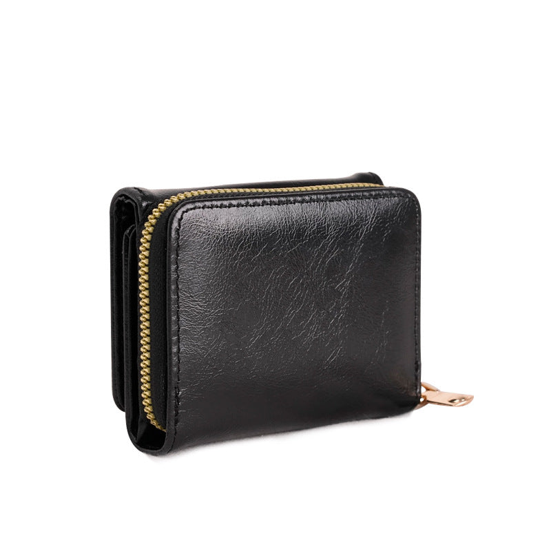 Multiple Card Slots Short Wallet