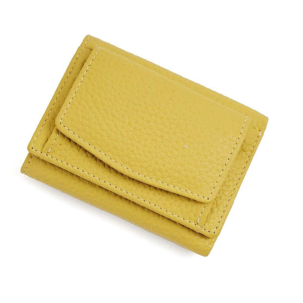 Minimalist And Creative Multi Card Mini Leather Wallet-Aria Doejay