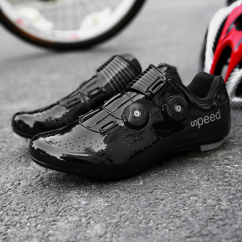 New Men's And Women's Road Bike Power Shoes With Lock