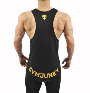 Men's Training Fitness Sleeveless Bottoming Shirt Vest-Aria Doejay