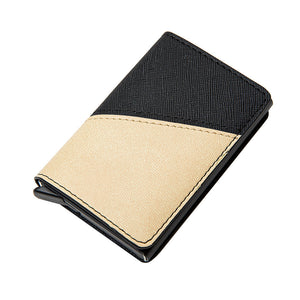 Men's Fashion Color Contrast Wallet