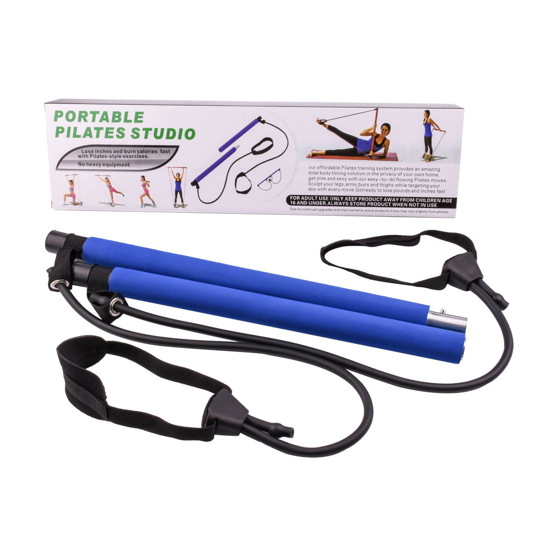 Multifunctional Yoga Rally Bar Chest Expander Arm Strength Bar Squat Rally Bar Fitness Equipment