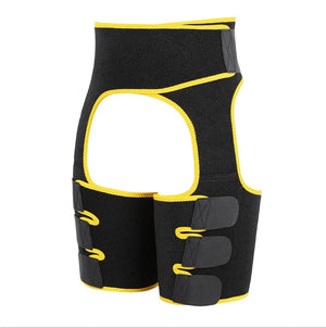 Sports Waist Belt Adjustable One-piece Girdle Leg Straps-Aria Doejay