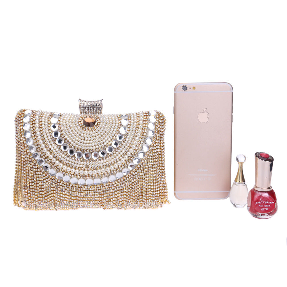 Ladies Banquet Bag Tassel Evening Bag