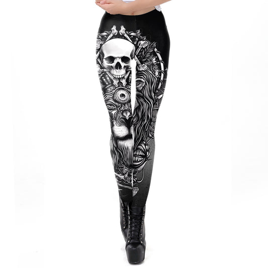 Printed leggings-Aria Doejay