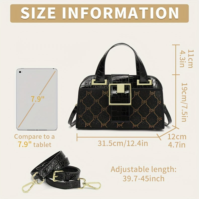 New Womens Bag 2024 Popular Temperament Female Bag Flash Diamond Series Dinner Crossbody Shoulder Bag for Women