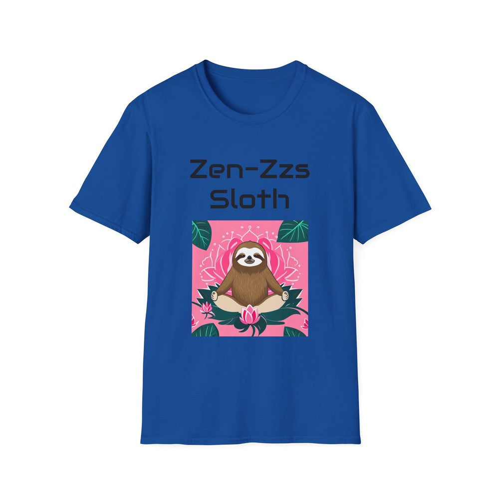 super comfy zen zzz sloth tee