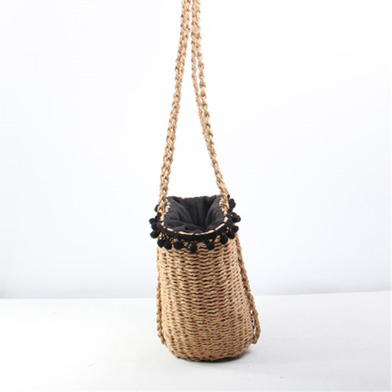 New Fashion All-match Straw Bag Single Shoulder