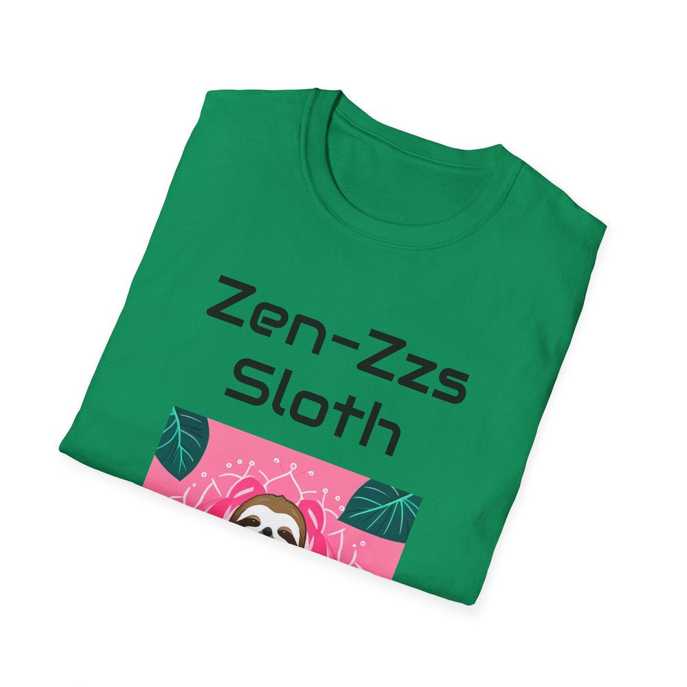 super comfy zen zzz sloth tee