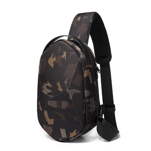 Men's Diamond-shaped Mechanical Hard Shell Bag