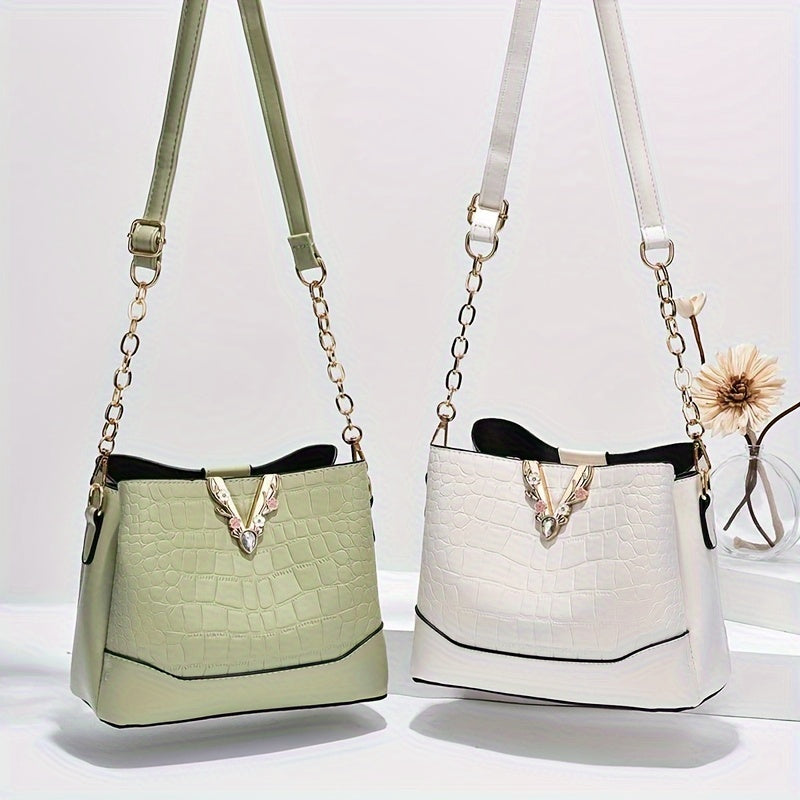 Casual And Stylish Design Shoulder Bag, Simple Style Crossbody Bag For Daily Commute And Shopping Use