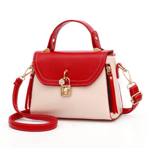 Simple And Versatile Retro Pu Leather Crossbody Bag