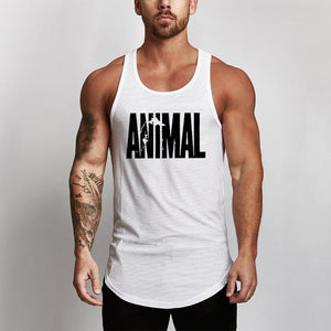 Fitness Men Shirt Slim Fit Vests Mesh Singlets Muscle Tops-Aria Doejay