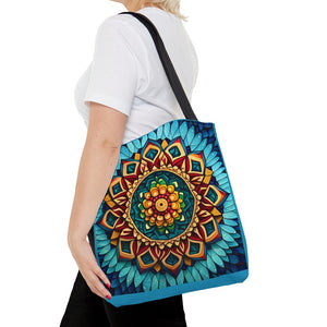 mandala tote bag