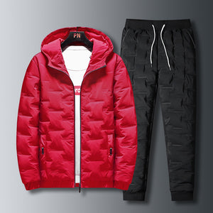 Men's Autumn And Winter Suits New Down Padded Jackets-Aria Doejay