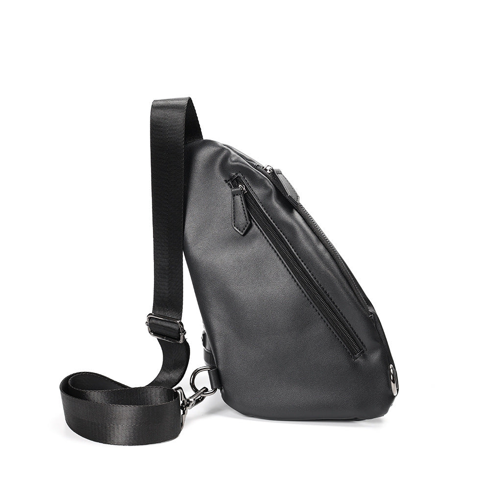 Men's Crossbody Bag Casual Small Breast Bag Single Shoulder Bag