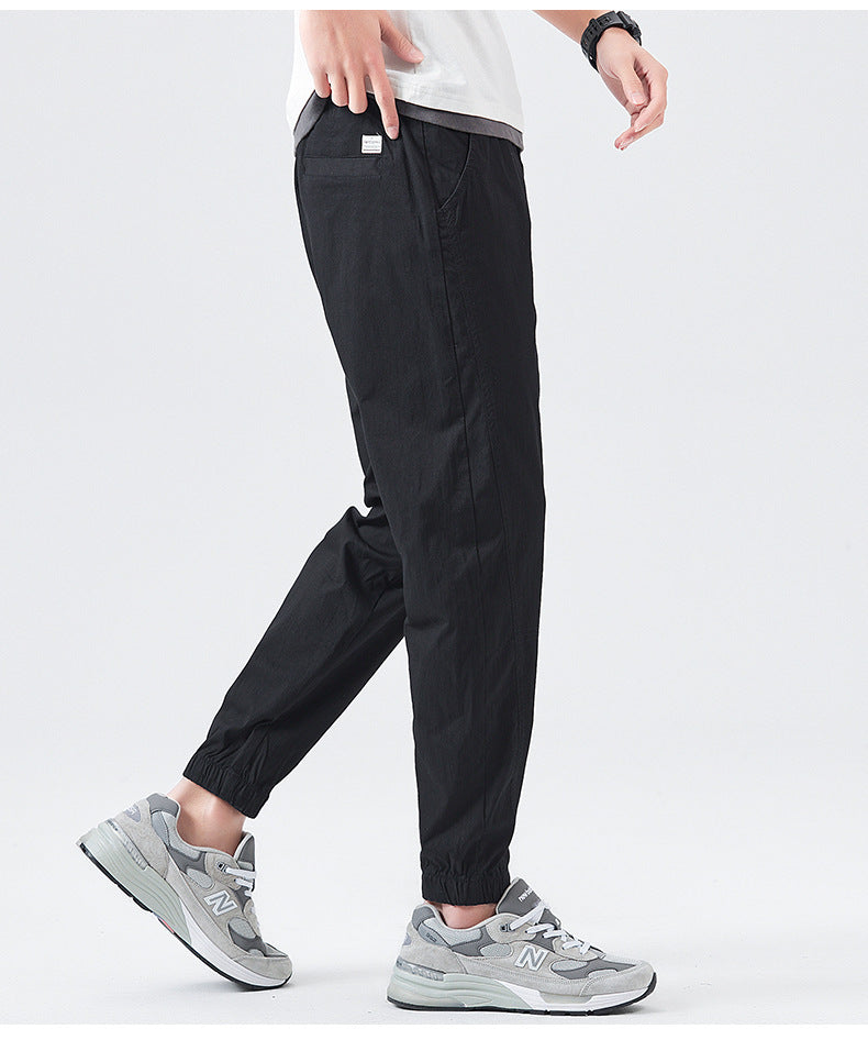 Men's Ankle Length Pants Loose Tappered Summer-Aria Doejay